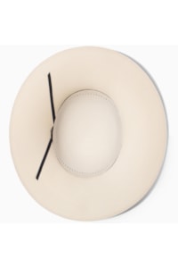 Chapéu Resistol 20x S/Formar Palha Natural Aba 11,5 CHASE
