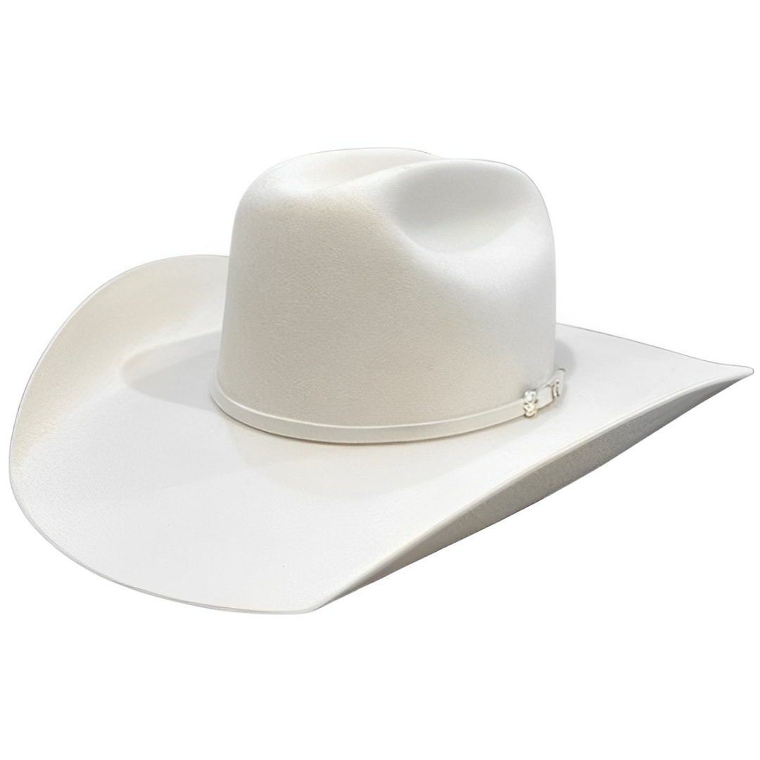 Chapéu Resistol 40X Beaver Arena White | Cris & Cia