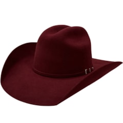 Chapéu Sibu Jeito de Cowboy Aba 10 30X 1462099 Bordô