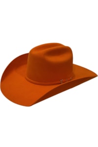 Chapéu Sibu Jeito de Cowboy Aba 10 30X 1462099 Laranja