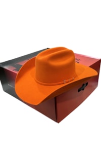 Chapéu Sibu Jeito de Cowboy Aba 10 30X 1462099 Laranja