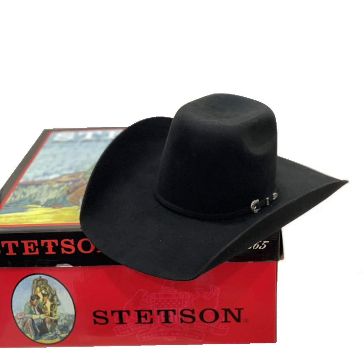 Chapéu Stetson 3x 64430 Preto | Cris & Cia
