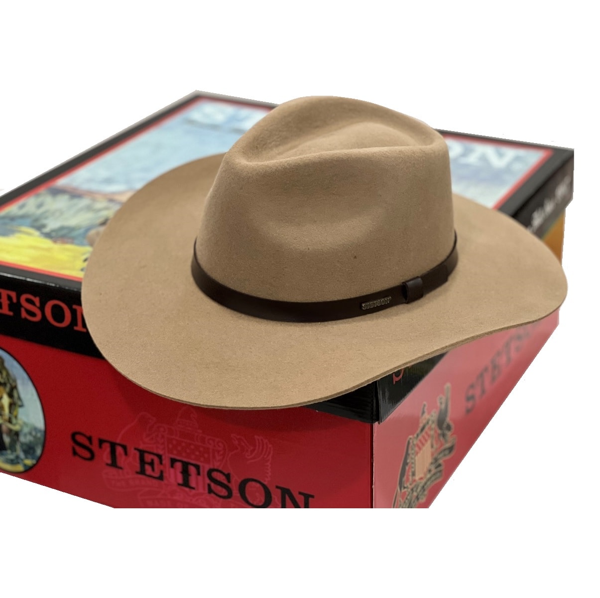 Chapéu Stetson Camel 64007 | Cris & Cia