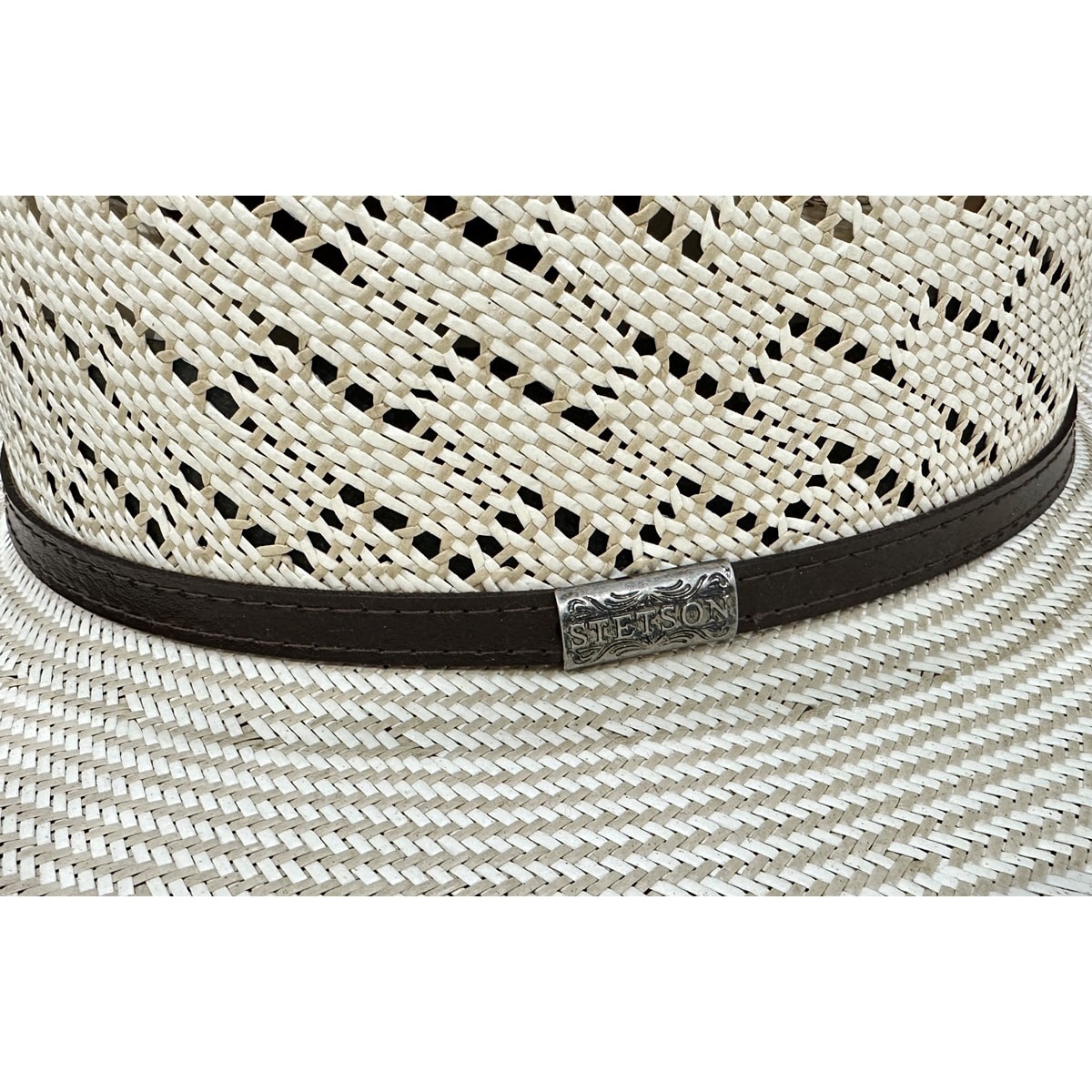 Chapéu Stetson Palha 20x Bicolor 65550 | Cris & Cia