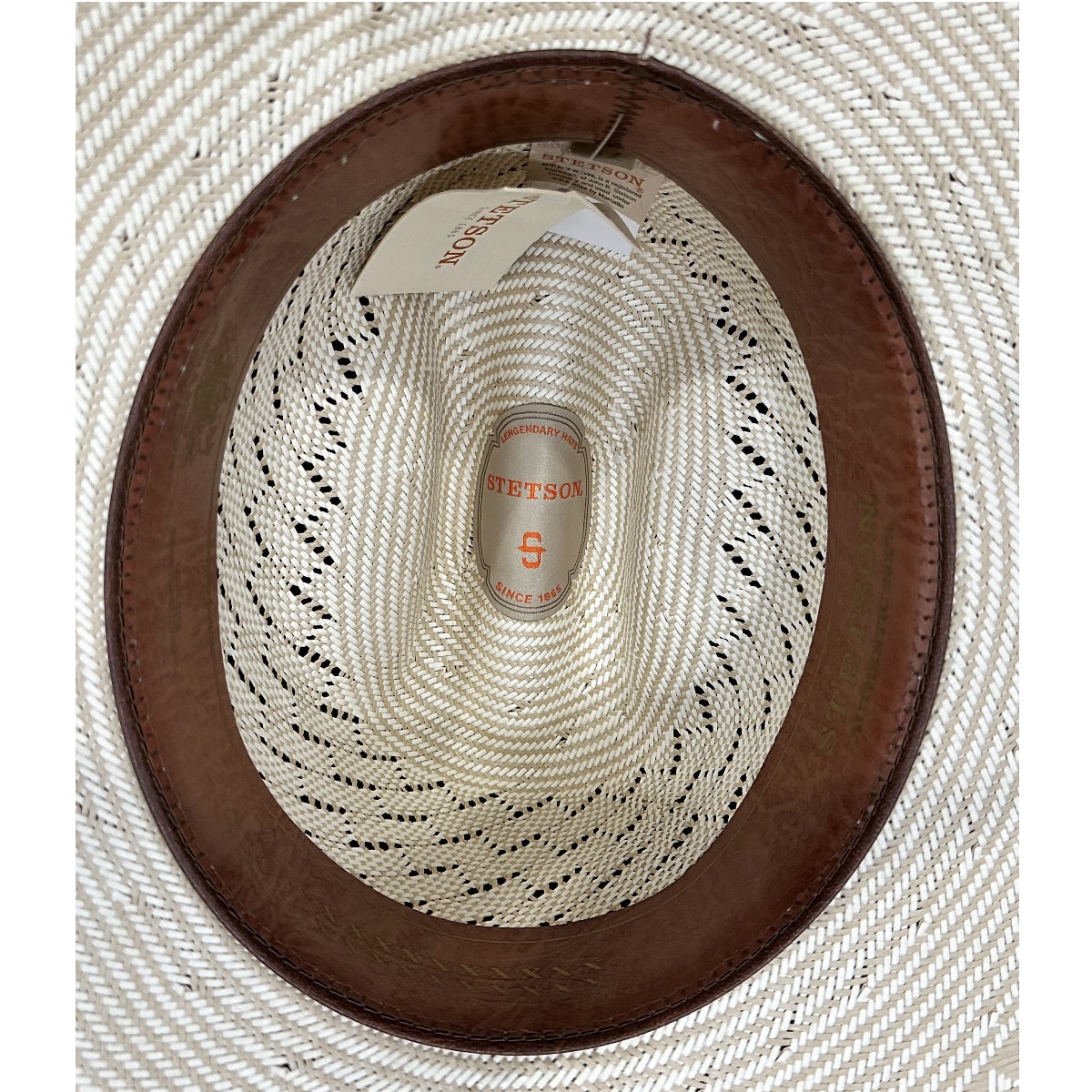 Chapéu Stetson Palha 20x Bicolor 65550 | Cris & Cia