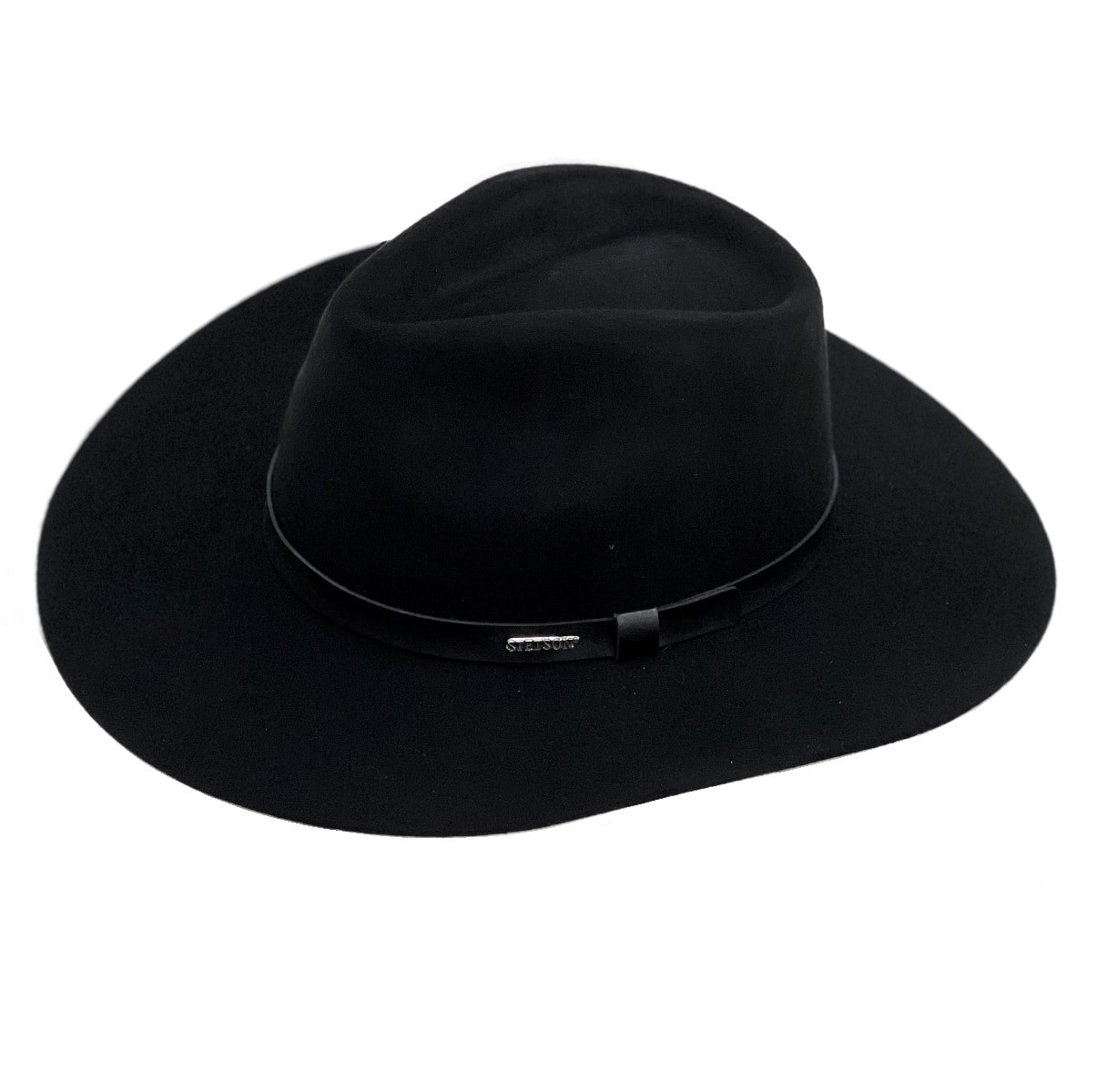 G*p様 STETSON STETSONIAN repro 58 7 1/4 m Chapéu Stetson Preto 64434 | Cris & Cia