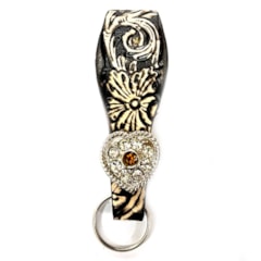 Chaveiro Paul Western Couro 002