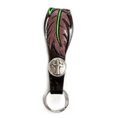 Chaveiro Paul Western Couro 002A