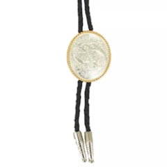 Choker Gravatinha M&F Silver Plaim 22267