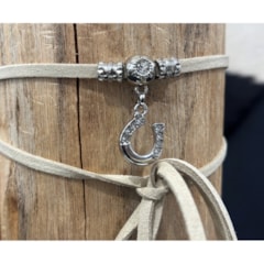 Choker MIN-002 Cru/Prata