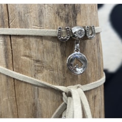 Choker MIN-008 Cru/Prata