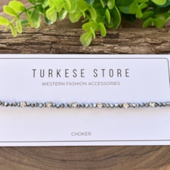 Choker Turkese Store Cristal 01 CH348