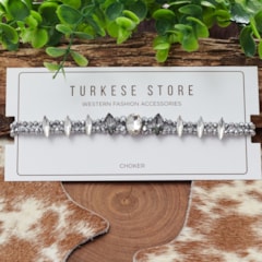 Choker Turkese Store Cristal Patsy CH412