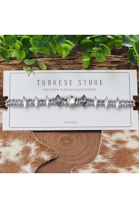 Choker Turkese Store Cristal Patsy CH412