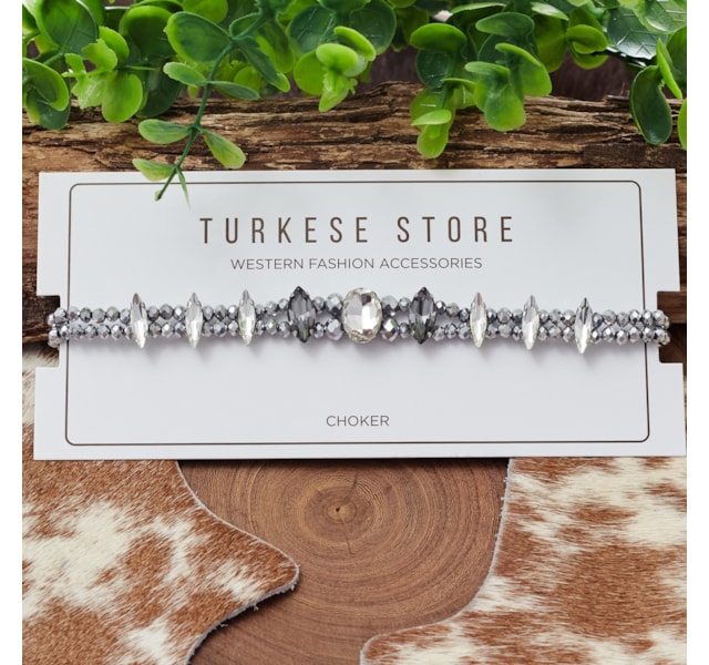 Choker Turkese Store Cristal Patsy CH412