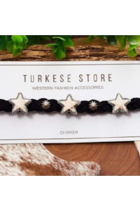 Choker Turkese Store Estrela CH338