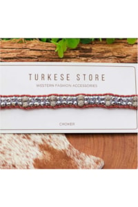 Choker Turkese Store Hand Vegas CH402