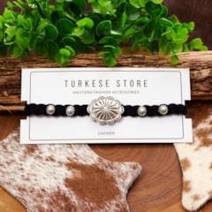 Choker Turkese Store Montana Preta CH400