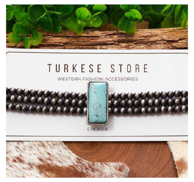 Choker Turkese Store Navajo CH353