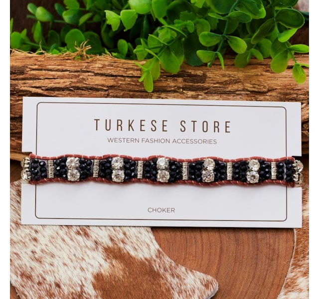 Choker Turkese Store Western Hand Shine CH308