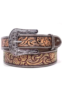 Cinto Arizona Belts Entalhado Marrom 7164