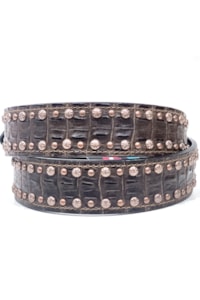 Cinto Arizona Belts Print Jacaré Marrom 7171