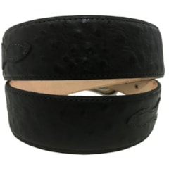 Cinto Cincow Print Avestruz Preto - 2900