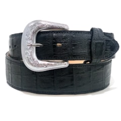 Cinto Cincow Print Jacaré Preto - 2867