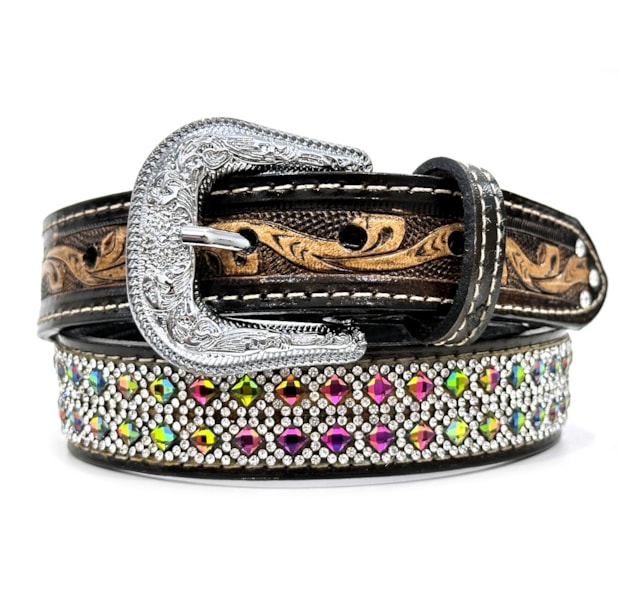 Cinto Infantil Mineirinho Café/Strass/Colorido C-ENT