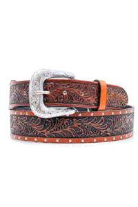 Cinto New Belts Country Entalhado C/Rebites 7705-1