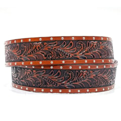 Cinto New Belts Country Entalhado C/Rebites 7705-1