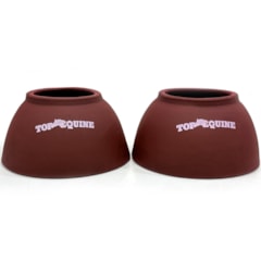 Cloche de Borracha Top Equine Marrom 13895