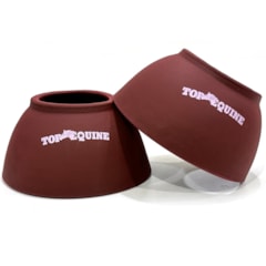 Cloche de Borracha Top Equine Marrom 13895
