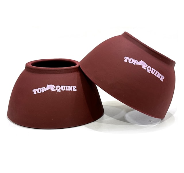 Cloche de Borracha Top Equine Marrom 13895