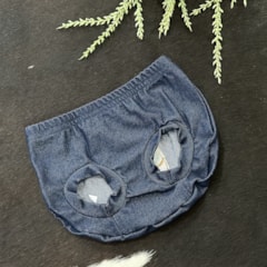 Cobre Fralda Mini Farm Infantil MF51 Jeans