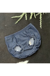 Cobre Fralda Mini Farm Infantil MF51 Jeans