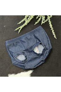 Cobre Fralda Mini Farm Infantil MF52 Jeans