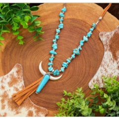 Colar Turkese Store Longhorn CL340