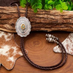 Colar Turkese Store Yellowstone Marrom CL342