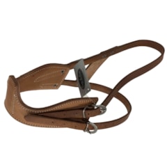 Coleira Aerofagica Top Equine Couro 14157