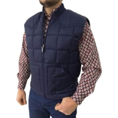 Colete Silver Rider Importado Masculino Azul - M508