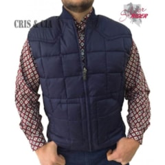 Colete Silver Rider Importado Masculino Azul - M508