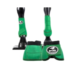Conjunto Ventrix Boots Horse Caneleira e Cloche Verde 1348 BH-01