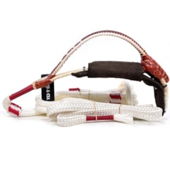 Corda Americana Dap Cordas Esquerda P/Montaria Branco/Branco/Vermelho DAP-CA-ESQ