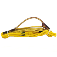 Corda Americana p/ Montaria Mista Direita Amarelo - Fábio Ribeiro