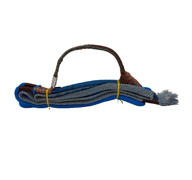 Corda Americana p/Montaria Nylon  Azul/Cinza 10305