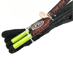 Corda Americana p/ Montaria Nylon Direita Preto - Fábio Ribeiro