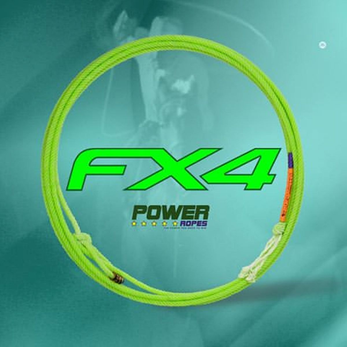 Corda Power Ropes Fx4 4 Tentos Para Laço Em Dupla | Cris & Cia