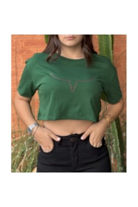 Cropped Moiadeiros CRMF40 Verde Folha