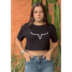 Cropped Moiadeiros CRMF41 Preto